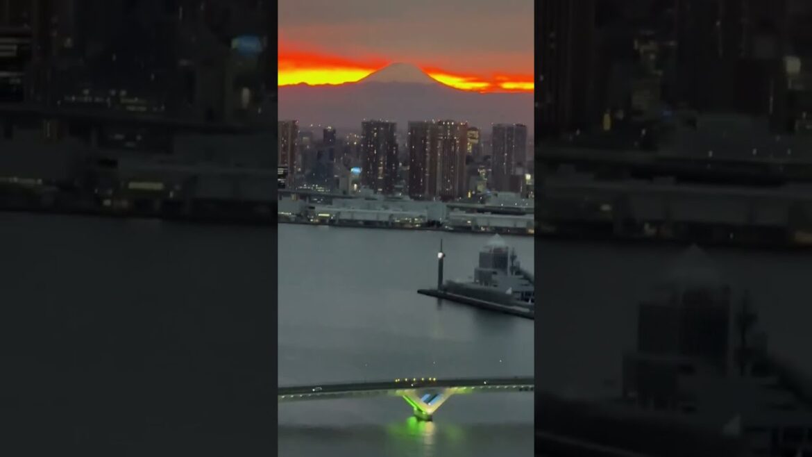 Mount Fuji View ⛰️#mountains #mountfuji #fuji #japan #mountainview #tokyo