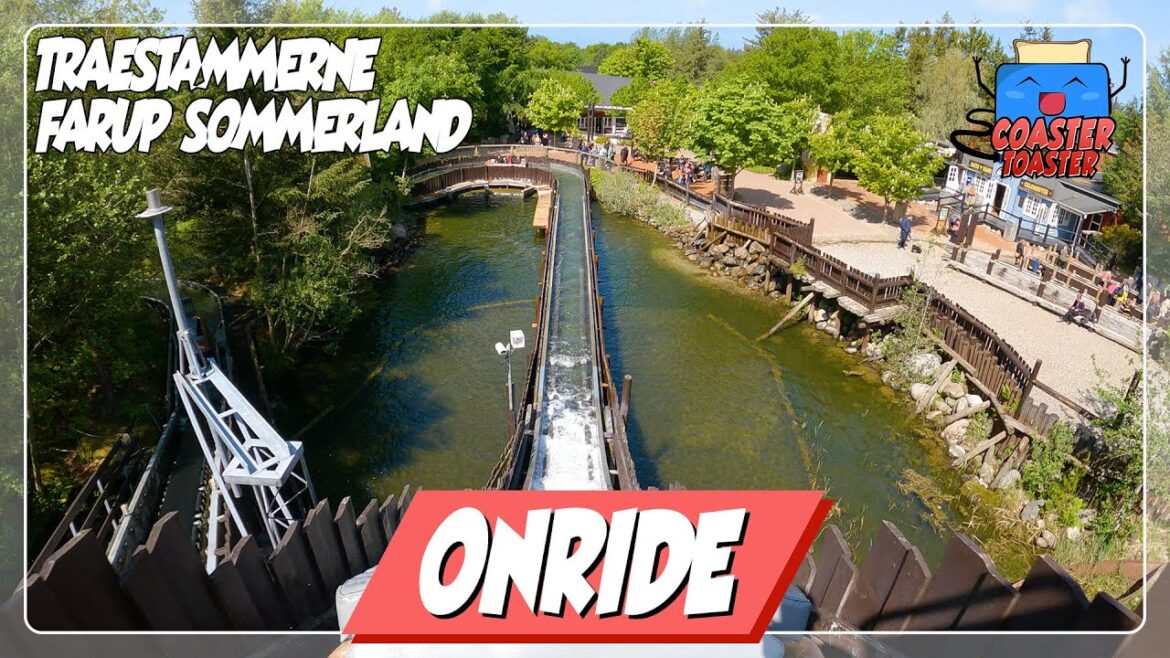 Træstammerne - Fårup Sommerland - Interlink LG - Log Flume | POV