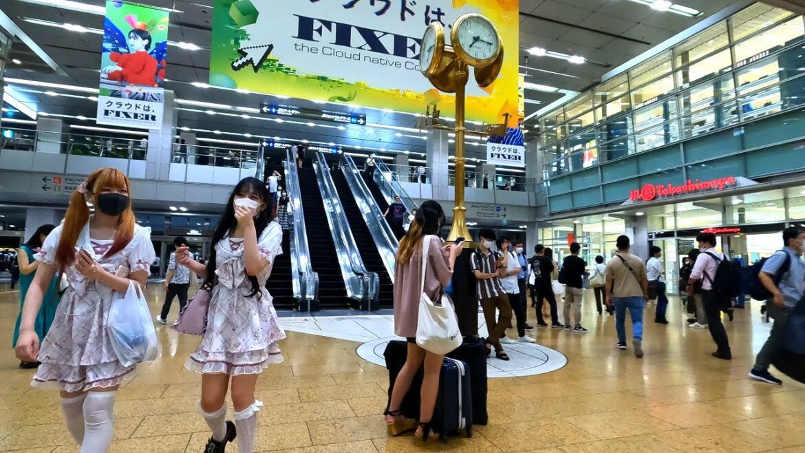 【4K60】夜の名古屋駅を散歩!愛知県名古屋市 Nagoya Walk 【4K60】夜の名古屋駅を散歩!愛知県名古屋市 Nagoya Walk
