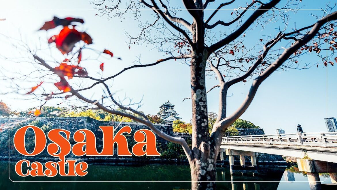 Osaka Castle 大阪城, Osaka City Japan