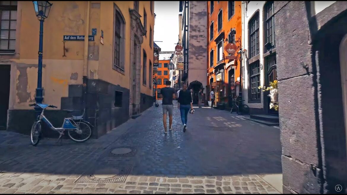 Walk through Cologne, Germany - Virtual Travel