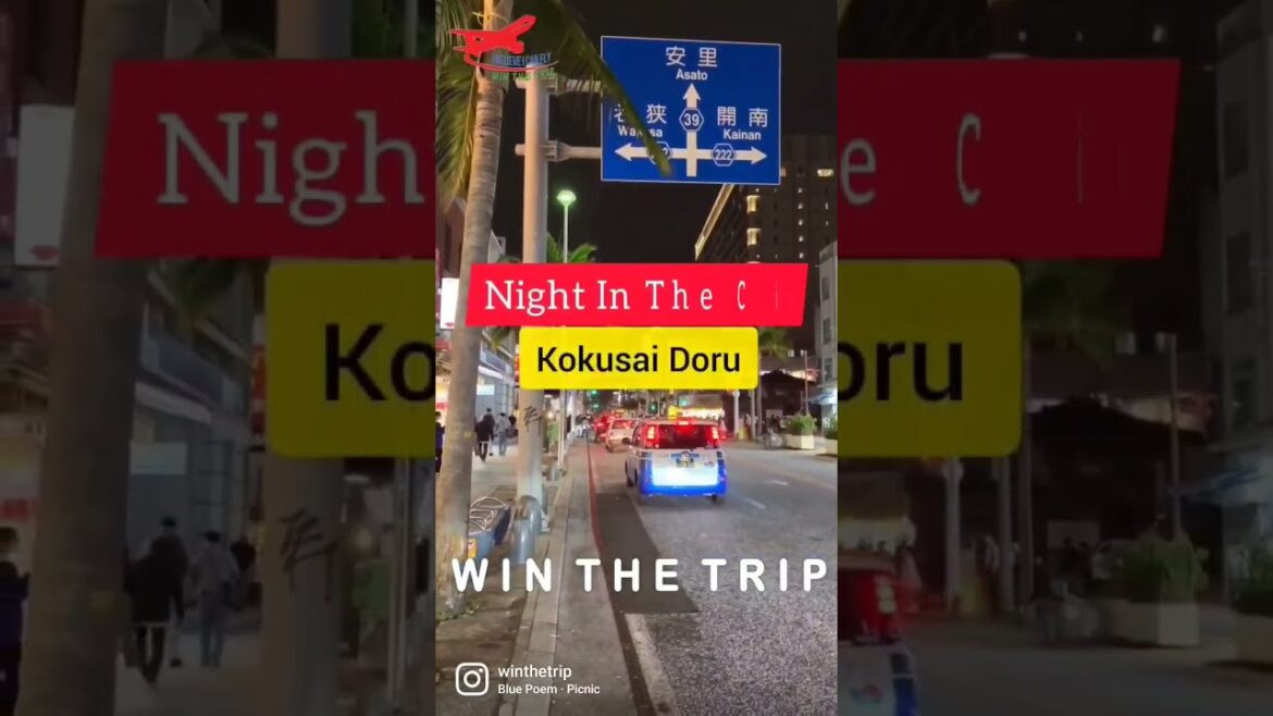 Mantab banget🤩✨Menikmati suasana malam Kokusai Doru, di kota Naha,Japan. Mantab banget🤩✨Menikmati suasana malam Kokusai Doru, di kota Naha,Japan.