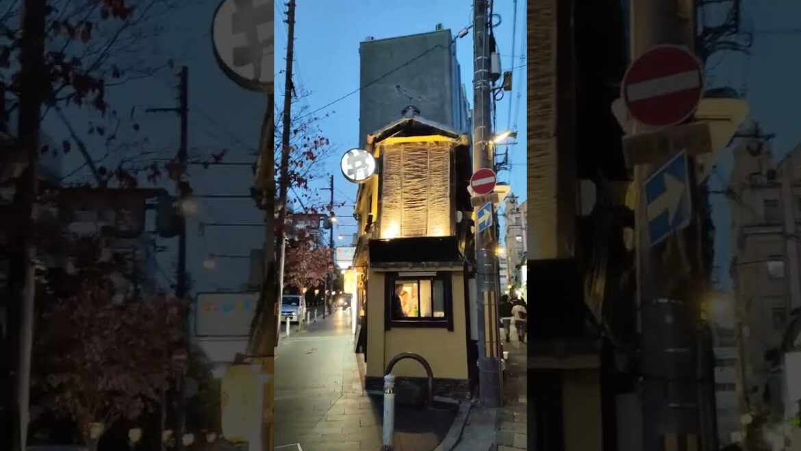 Smallest bar ever. Kyoto, Japan