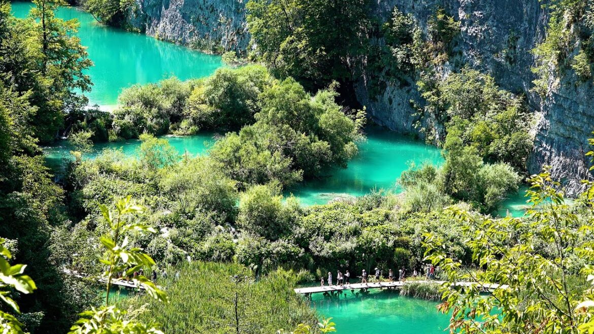 Plitvice Lakes, Croatia  [Amazing Places 4K]