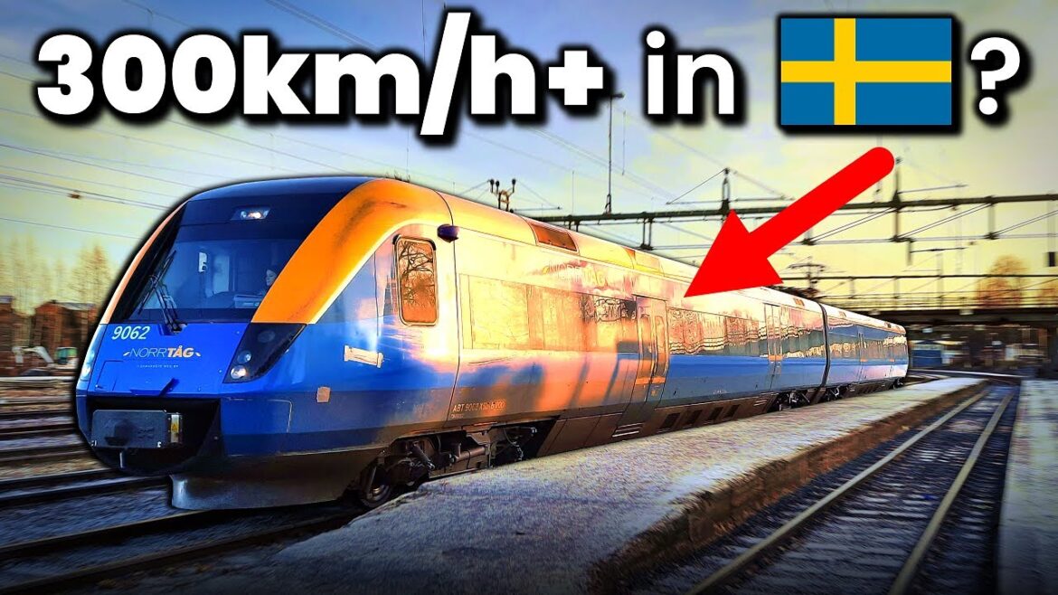 I rode Sweden’s FASTEST EVER TRAIN – it's not what you'd expect!