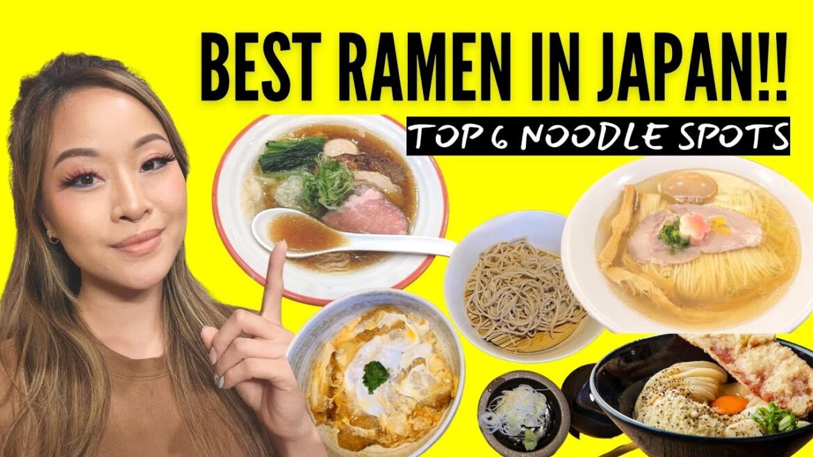 Top 5 Tokyo Ramen and Noodles Japan Tour Tips + Bonus HIDDEN GEM Restaurant VLOG