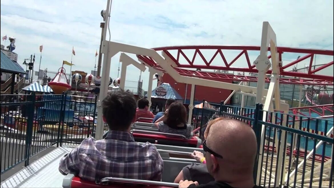 Clown Coaster Roller Coaster Luna Park Coney Island New York City