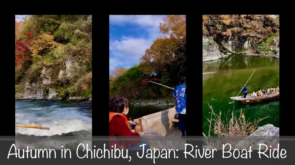 Japan - Scenery #6 (Autumn in Chichibu, Japan: River Boat Ride)