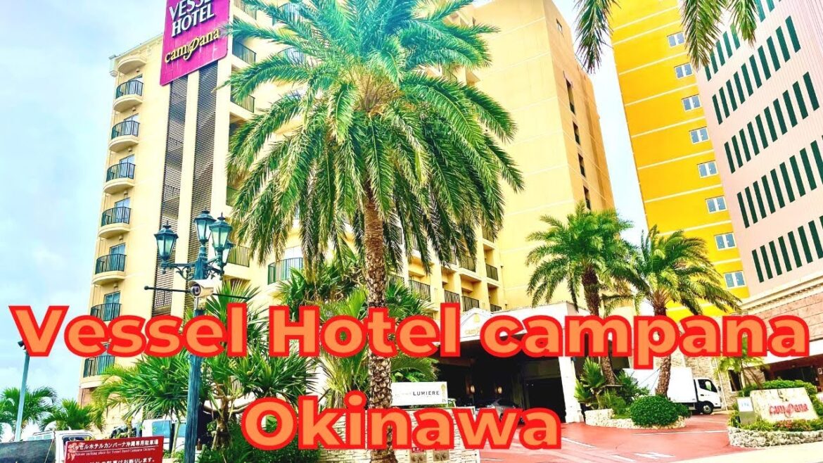 차탄아메리칸빌리지 대표호텔/대욕장과 야외수영장완비/아메빌 걸어서 10초/가격, 접근성, 룸컨디션,부대시설 다 만족스러운 베셀호텔 Vessel hotel campana okinawa