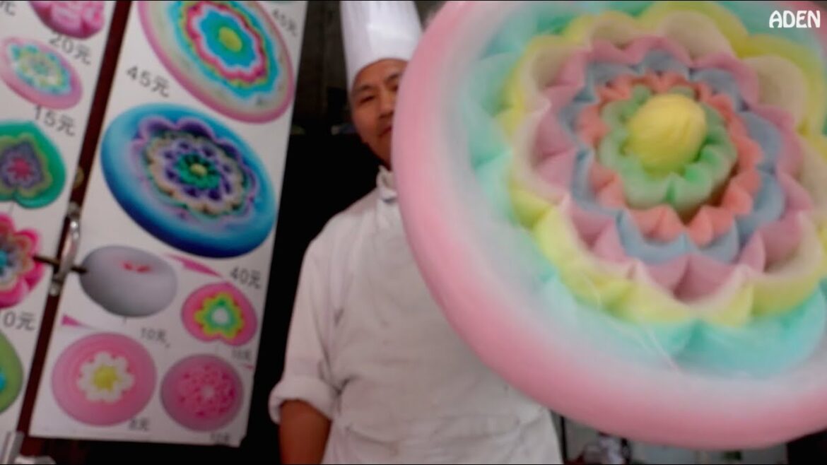 Giant Cotton Candy Flower