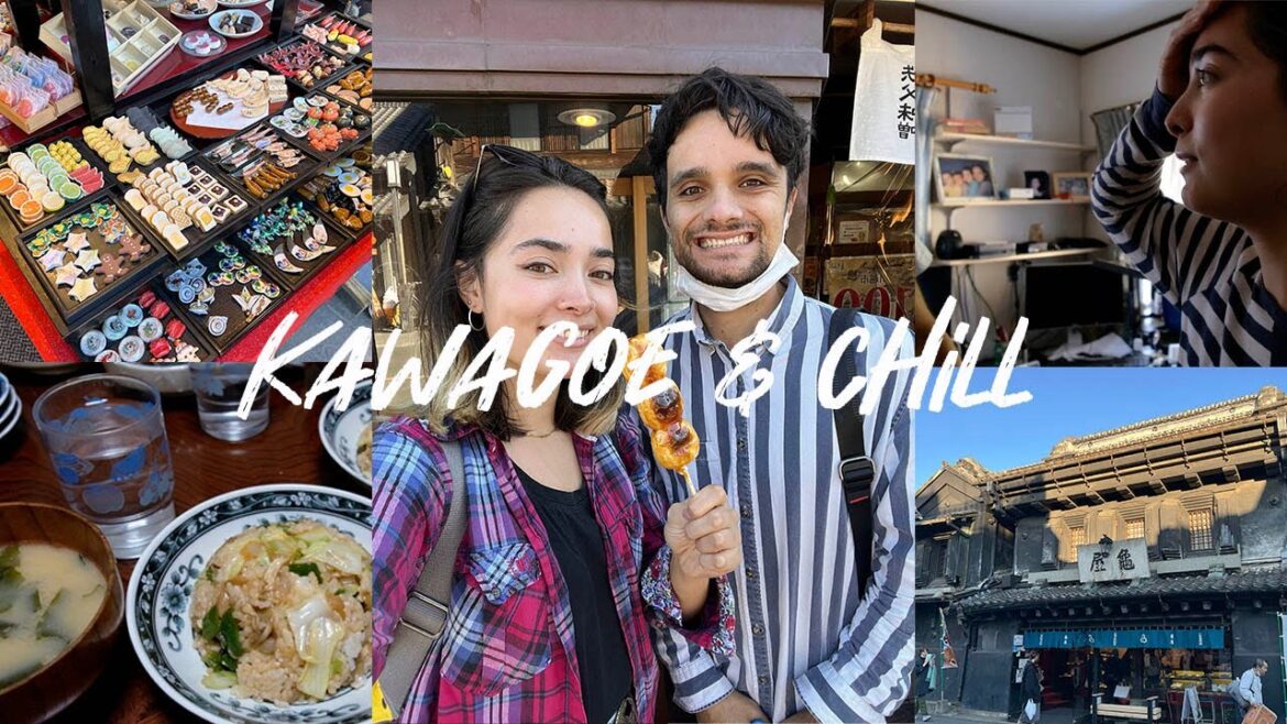 She won't stop feeding us! | A day in Kawagoe🇯🇵 | JAPAN VLOG 6