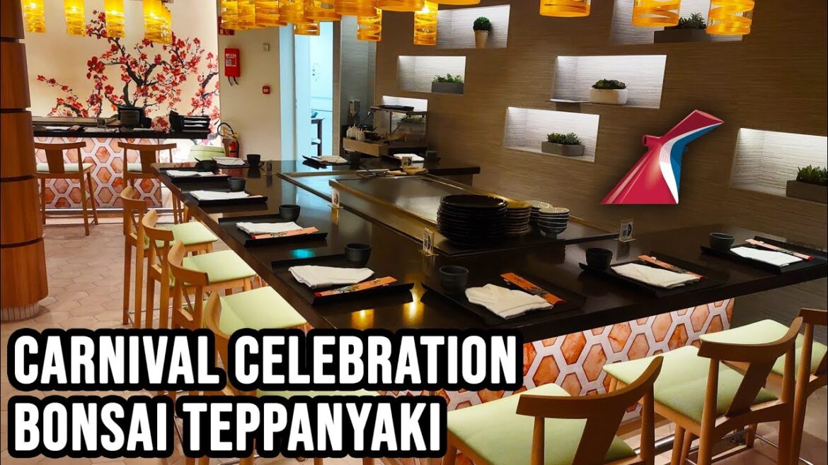 Carnival Celebration Bonsai Teppanyaki