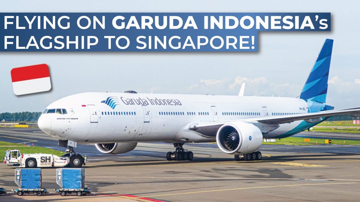 TRIPREPORT | Garuda Indonesia (ECONOMY) | Boeing 777-300ER | Jakarta - Singapore