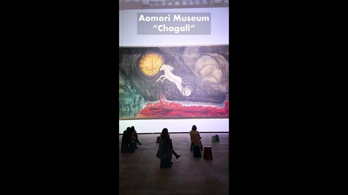 Marc Chagall's huge paintings in Aomori – #Shorts! Marc Chagall's huge paintings in Aomori - #Shorts!
