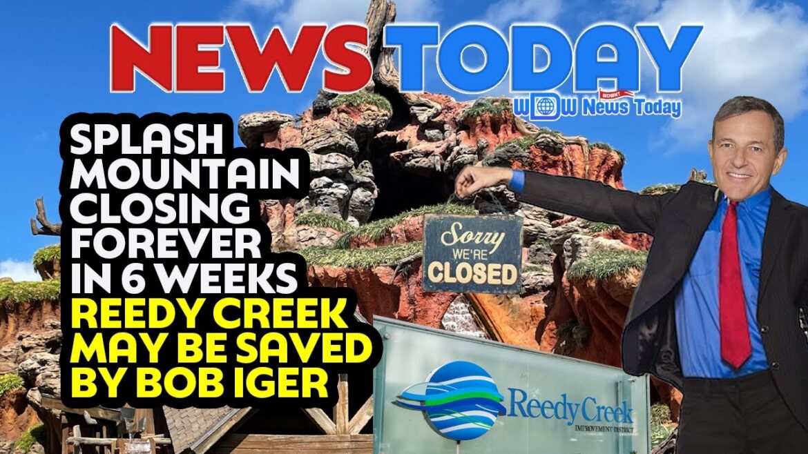 Splash Mountain Closing FOREVER in 6 Weeks, Reedy Creek May Be Saved by Bob Iger Splash Mountain Closing FOREVER in 6 Weeks, Reedy Creek May Be Saved by Bob Iger