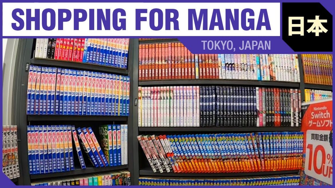 SHOPPING FOR MANGA - Travel to Tokyo (2022)