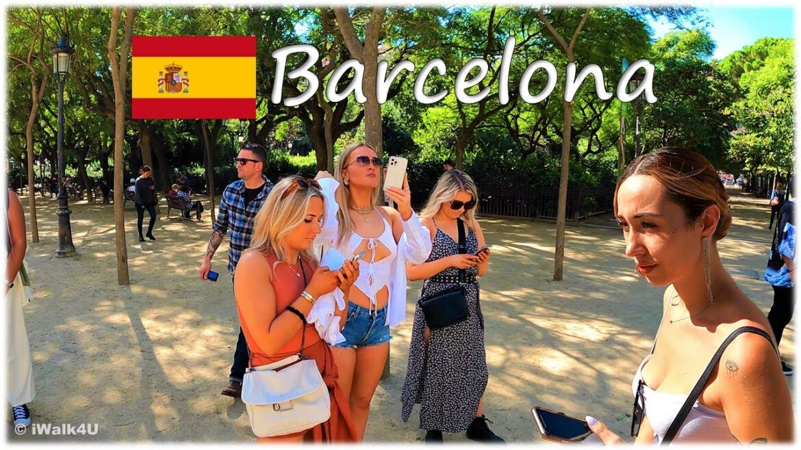 🇪🇸 Barcelona Spain Walk 4K  🏙  4K Walking Tour ☀️ 🇪🇸 (Sunny Day)