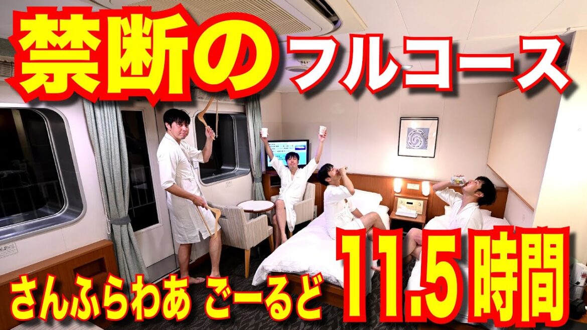 フェリー さんふらわあ ごーるど デラックスルームで豪華旅！最大4名利用可の広いお部屋！大分港～神戸港【フェリーで日本一周】【日本一周 船の旅】