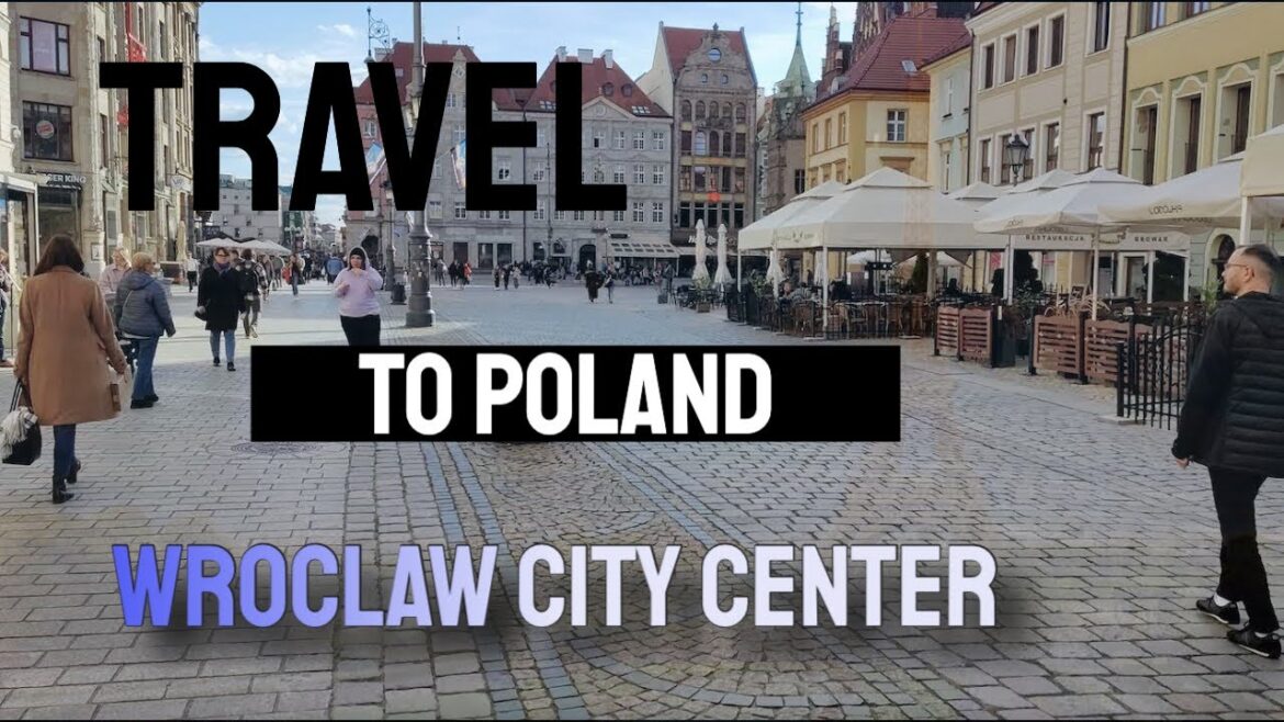 Travel to Poland - Wroclaw - 4K - City Center - 2022