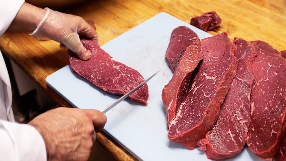 American Food - BEEF STEAK AND CHICKEN SKEWERS BBQ Jibek Jolu Chicago