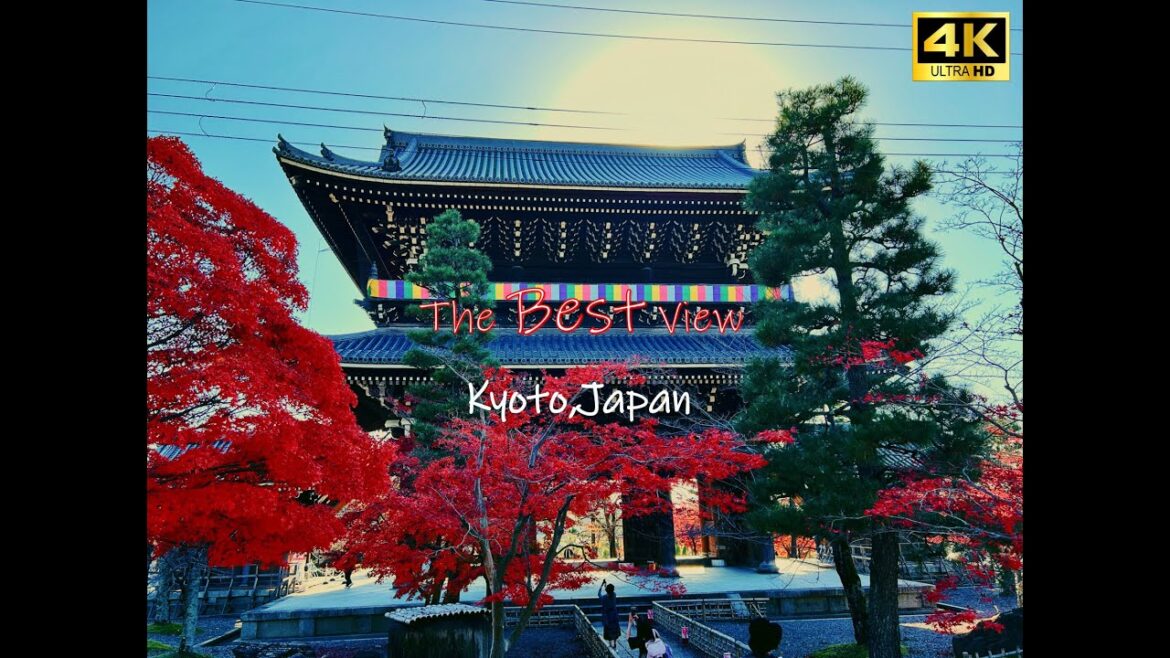 【4K】Guide to famous places in Japan(Konkaikoumyouji   kyoto,japan)