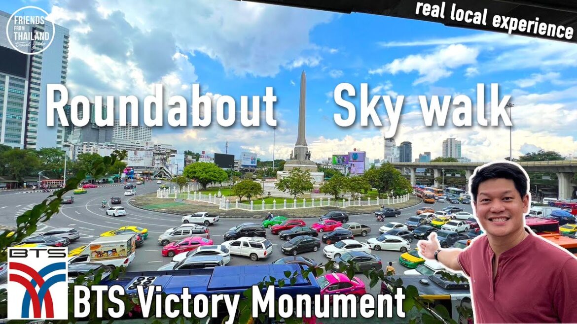 BTS Victory Monument: Cheap Locals+ Good photo talking spot in super busy roundabout.