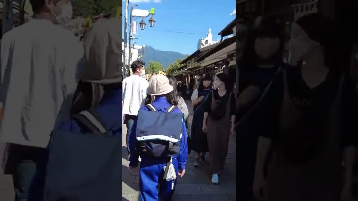 お祭りの中の松本市ナワテ通り お祭りの中の松本市ナワテ通り