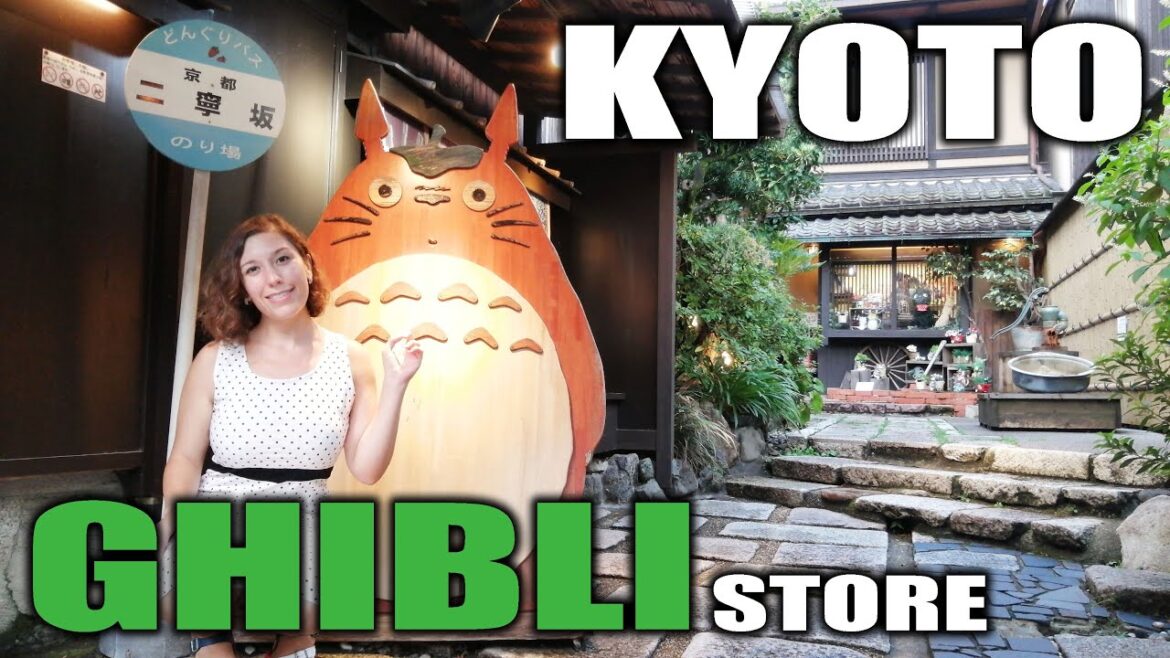Ghibli Store Japan [Biggest TOTORO in Japan??] in Kyoto