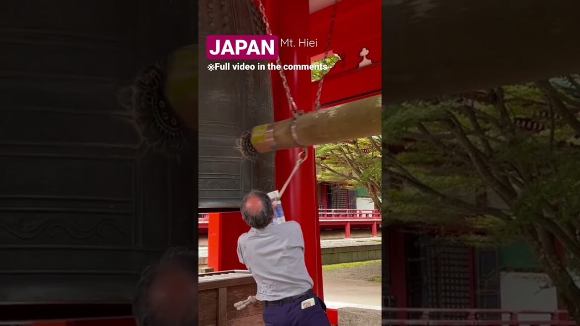 Kyoto Mountains Trip 【Ropeway and Enryakuji Temple】#shorts