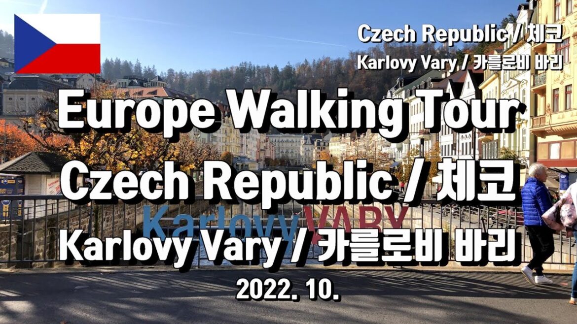 #카를로비바리 #프라하 근교 추천 여행지 / Walking Tour Czech Republic Karlovy Vary