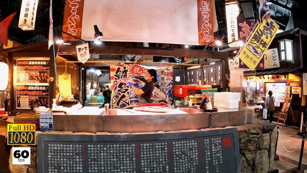 JAPAN TRAVEL | Tuna cutting Show professionally in a Japanese style at the Kuroshio Market Wakayama JAPAN TRAVEL | Tuna cutting Show professionally in a Japanese style at the Kuroshio Market Wakayama