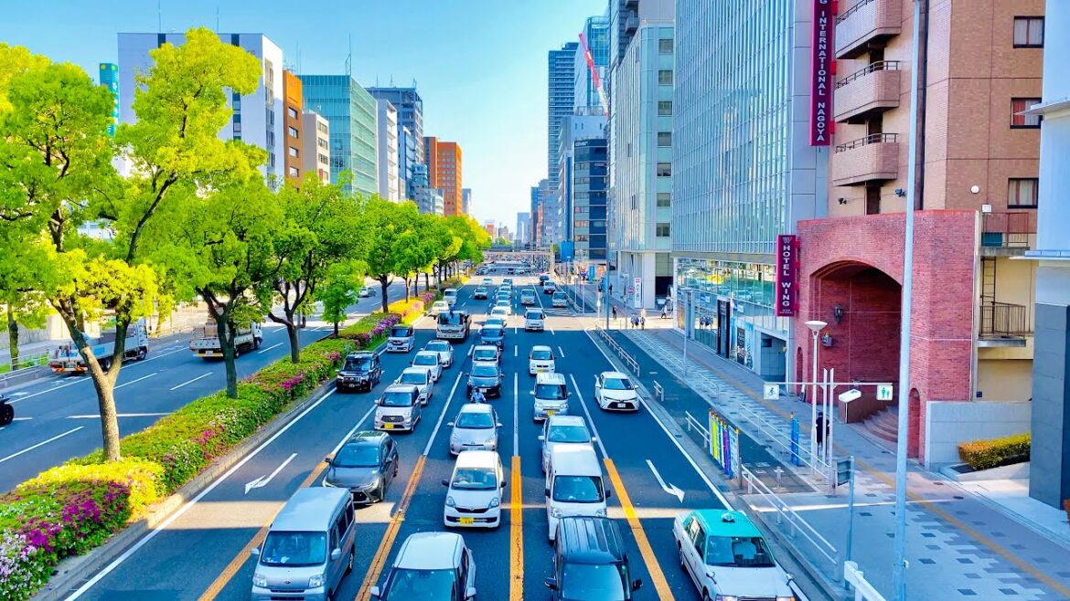 4K Japan Walk - Relaxing Walk in Nagoya | Endoji Shotengai Shopping Street #ASMR