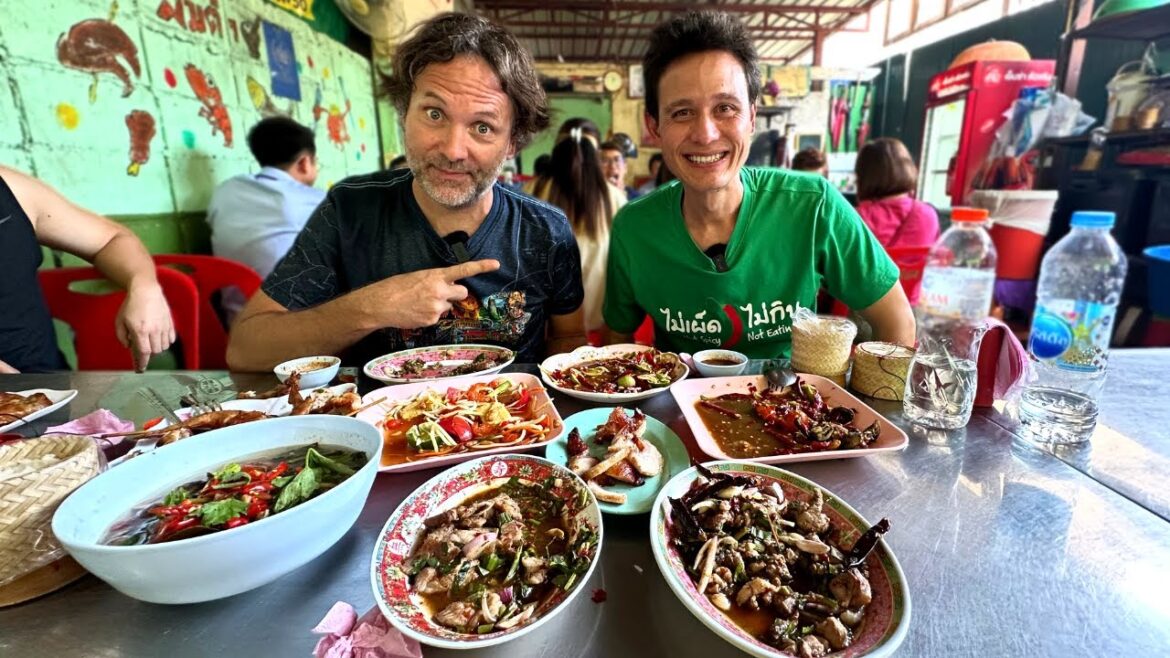 Mark Wiens feeds me SPICY THAI FOOD