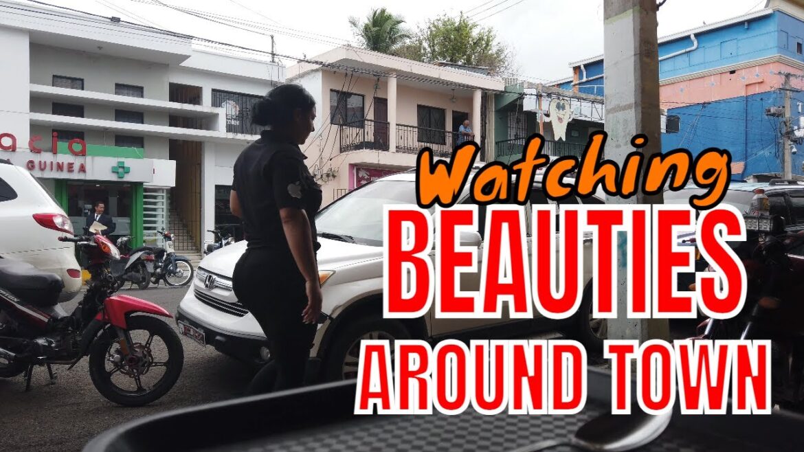 Watching Beauties Around Town, Sosua , Puerto Plata City, Dominican Republic