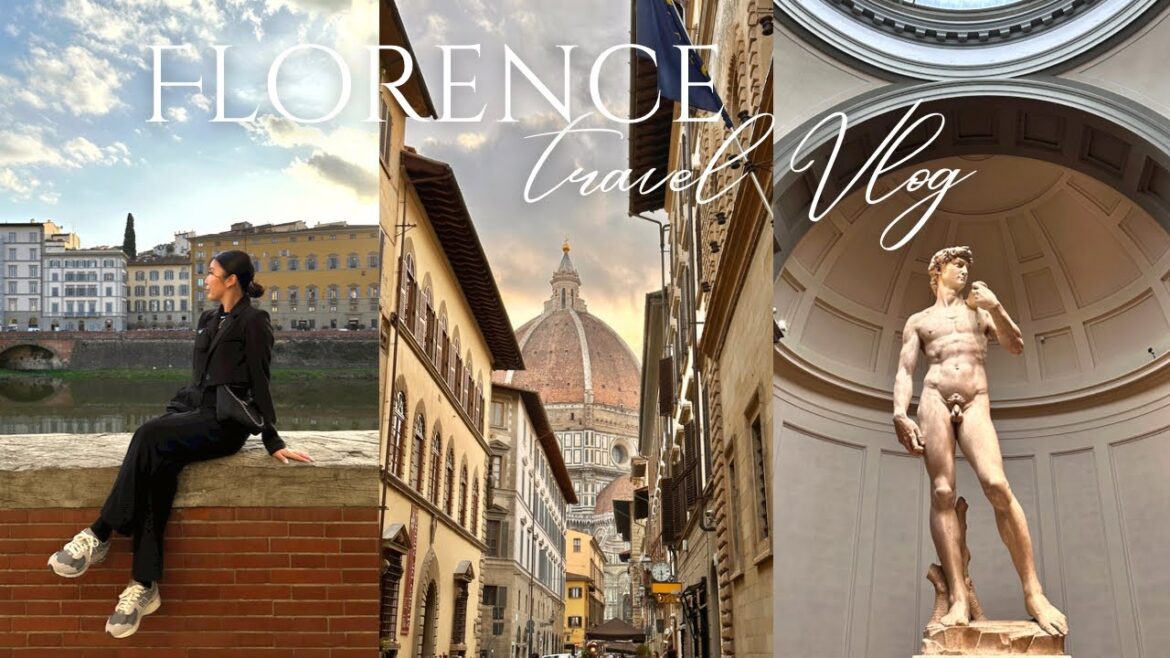 Florence Italy Travel Vlog | what to do & places to eat!