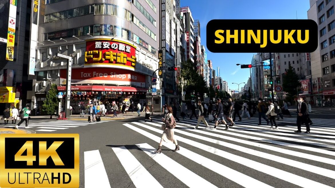 TOKYO, JAPAN 🇯🇵 [4K] Shinjuku — Walking Tour 2022