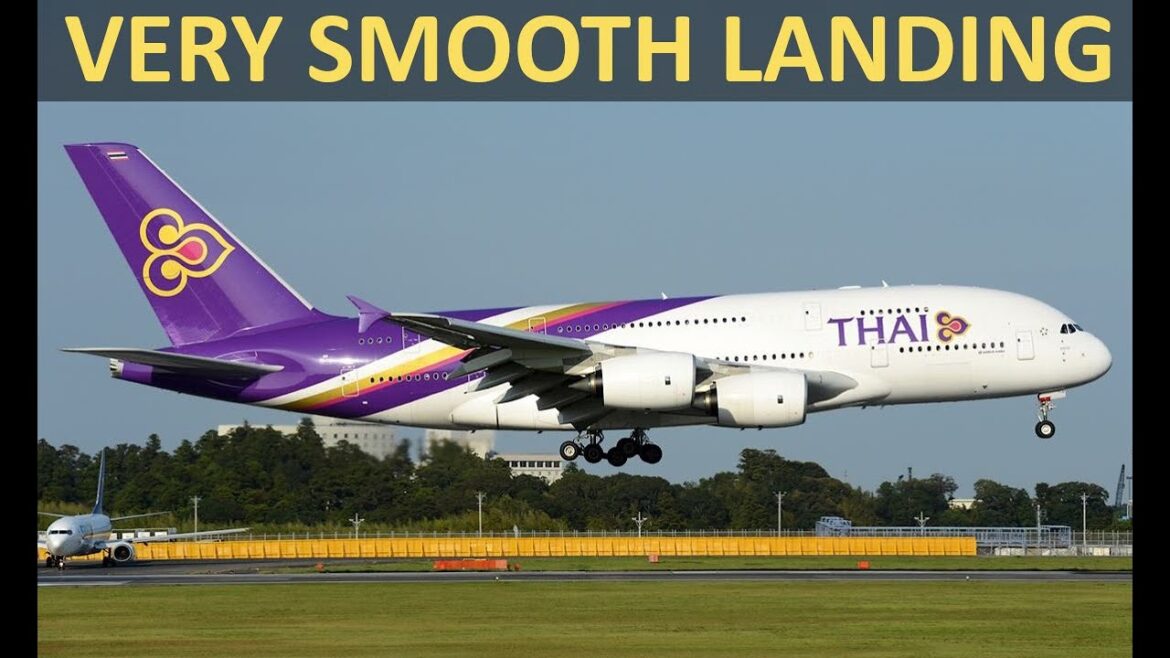 Smooth Landing Airbus 380-800 In Real Flight Simulator THAI AIRWAYS | Airbus 380-800 | Thai Airways Smooth Landing Airbus 380-800 In Real Flight Simulator THAI AIRWAYS | Airbus 380-800 | Thai Airways