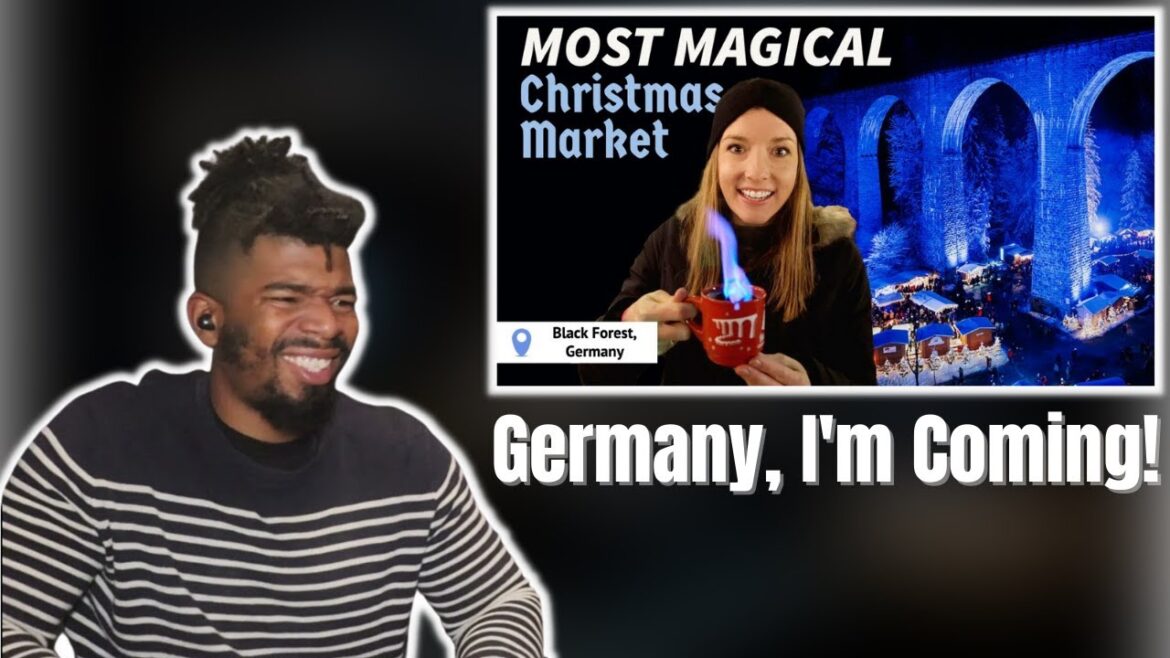 AMERICAN REACTS TO THE MOST MAGICAL Christmas Market in Europe? | This is incredible! AMERICAN REACTS TO THE MOST MAGICAL Christmas Market in Europe? | This is incredible!