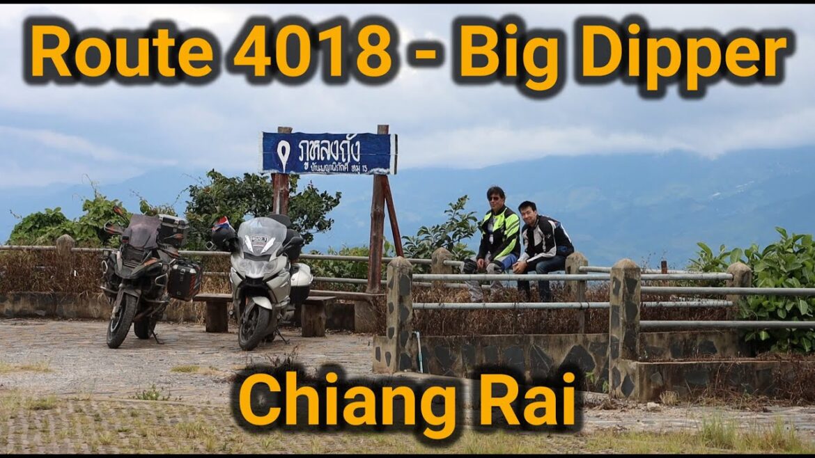 🇹🇭 Route 4018 Big Dipper | Chiang Rai | BMW R1200GS Adv | BMW K1600GTL | FPV Drone