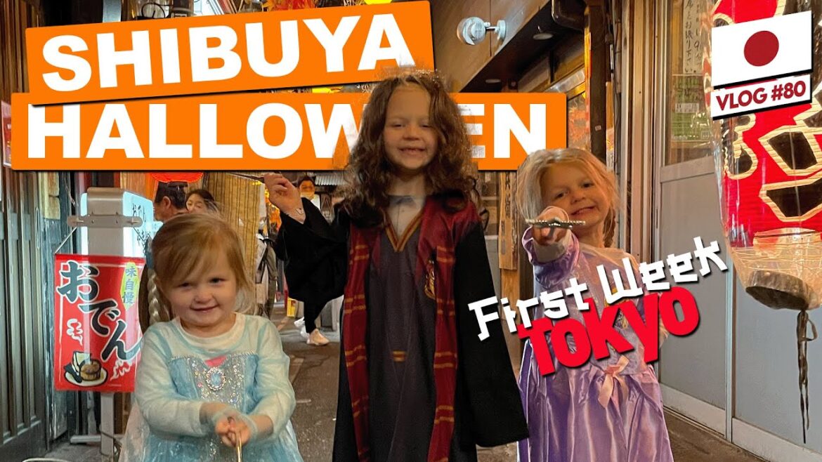Shibuya HALLOWEEN 2022: We took the Kids! (And left Early)