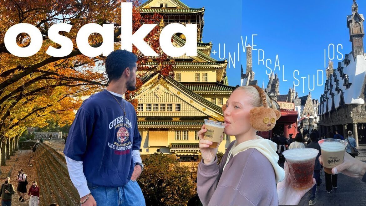 Exploring Osaka + A Day in Universal Studios Japan | JAPAN VLOG
