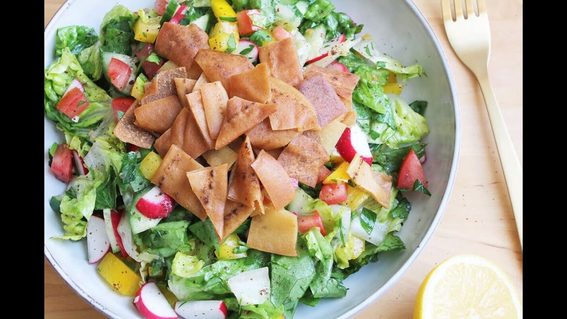 Salad Recipe Lebanese Fattoush