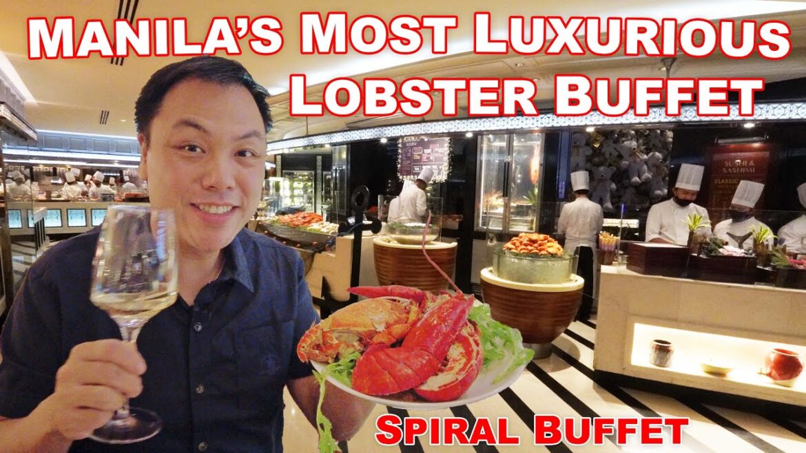 Manila's Most Luxurious Buffet | Spiral Seafood and Lobster Buffet … with a massive cheese room! Manila's Most Luxurious Buffet | Spiral Seafood and Lobster Buffet ... with a massive cheese room!