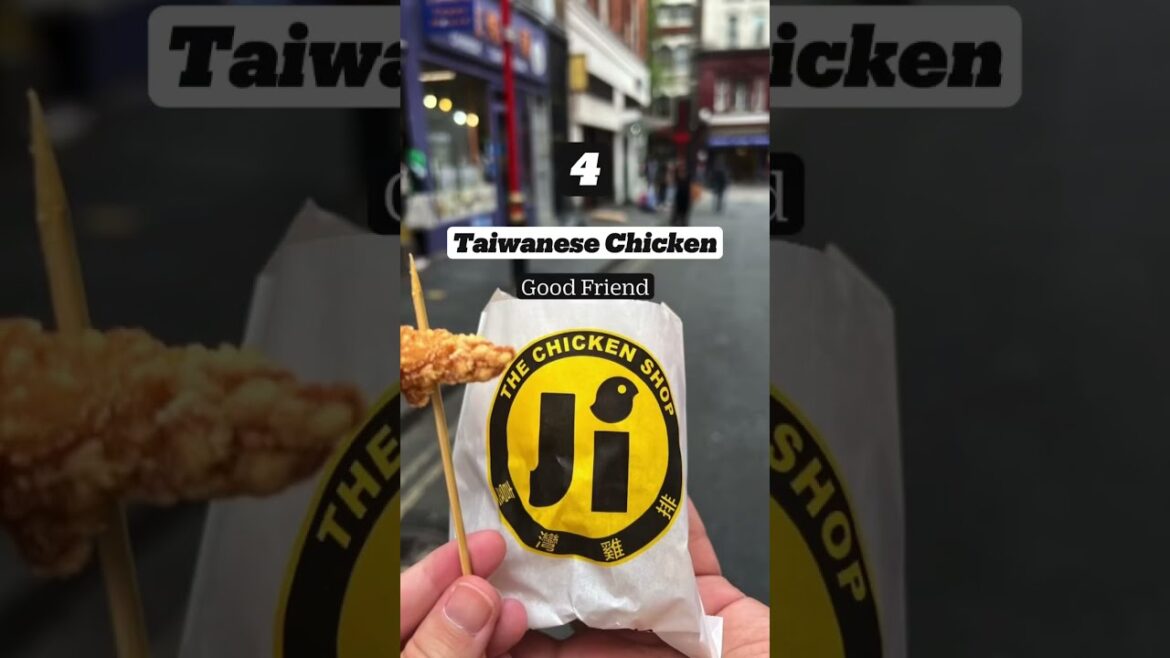 5 Must-Try Foods! Chinatown London #Shorts #london #chinatownlondon