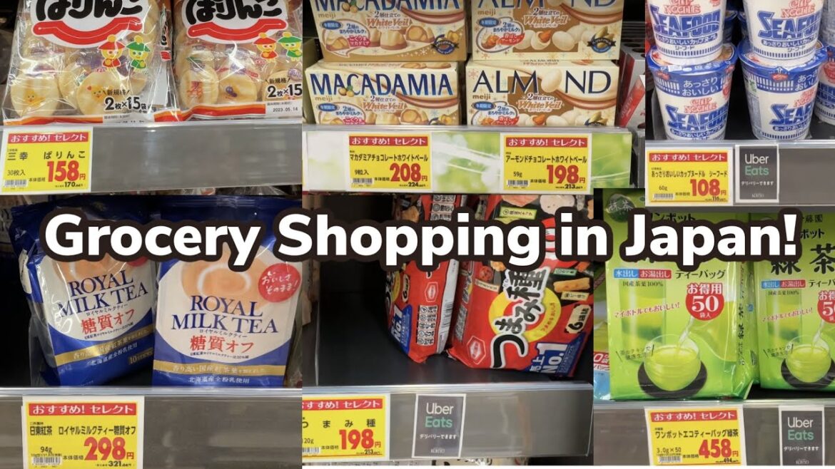 Japan Grocery Shopping | Happy Trip