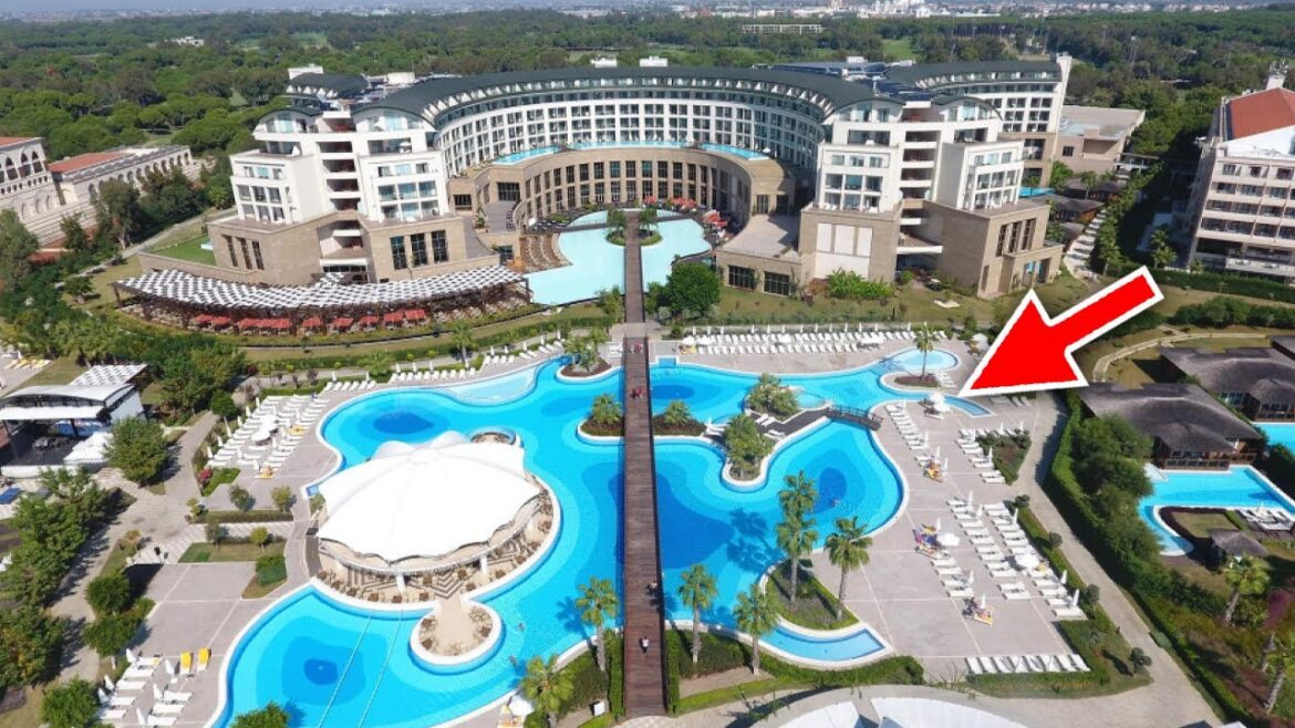 Kaya Palazzo Golf Resort Hotel All Inclusive Resort ANTALYA WALKING TOUR Travel Vlog