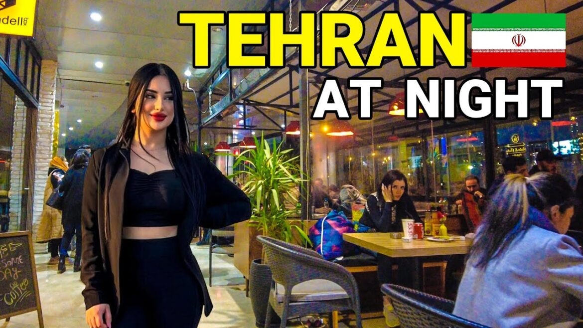 IRAN Today - Tehran at Night 2022 Night Walk Vlog ایران
