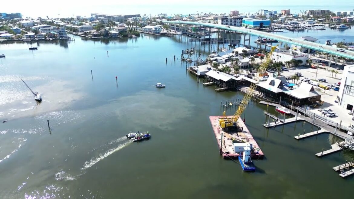 Fort Myers Beach - San Carlos Island Aerial View