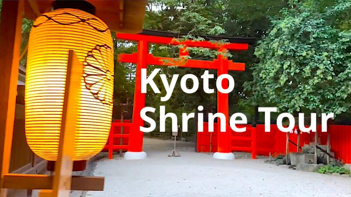 京都下鴨神社の⛩🌇夕暮れ時は幻想的だった！