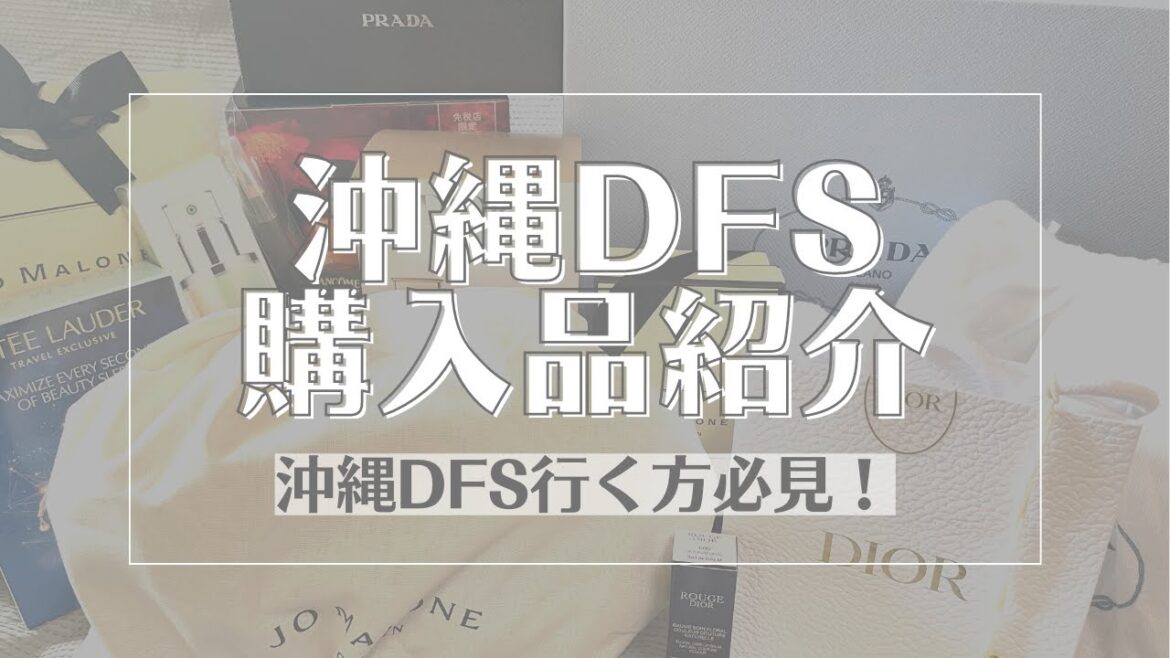【購入品紹介】沖縄DFSで散財♡PRADA/Dior/スキンケア 【購入品紹介】沖縄DFSで散財♡PRADA/Dior/スキンケア